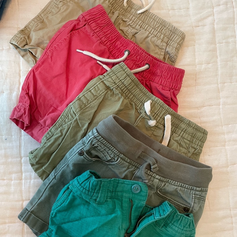 Gap, Tea, Old Navy shorts bundle, 18-24 m